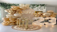 Birthday Balloon For Women Garland Kit 2